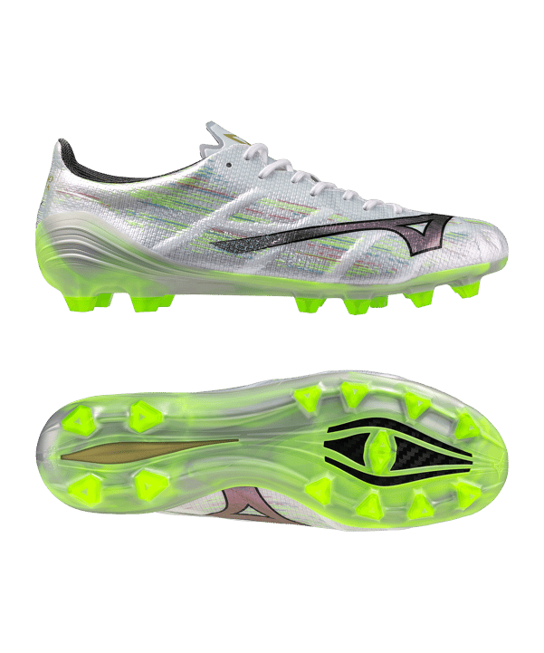 Mizuno Alpha II Elite FG Release Color Weiß F09 - weiss