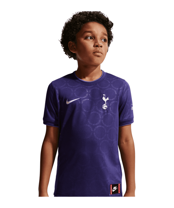 Nike Tottenham Hotspur Prematch T-shirt 2026/2027 Bambini Viola C566 - lilla