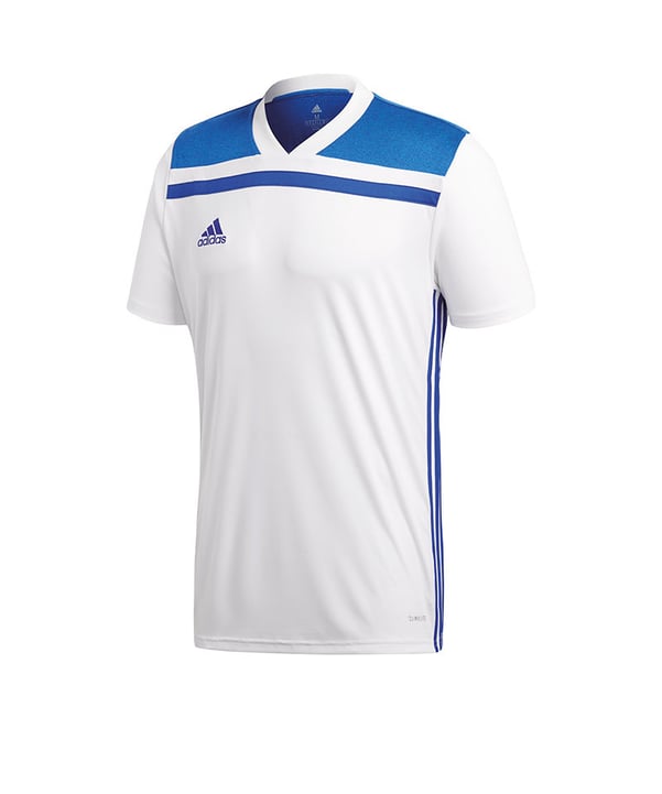 adidas Regista 18 Trikot kurzarm Weiss Blau - weiss