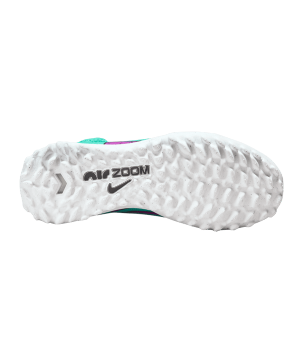 Nike Jr Air Zoom Mercurial Vapor XV Academy TF Peak Ready Kids Grün Pink Schwarz F300 - gruen