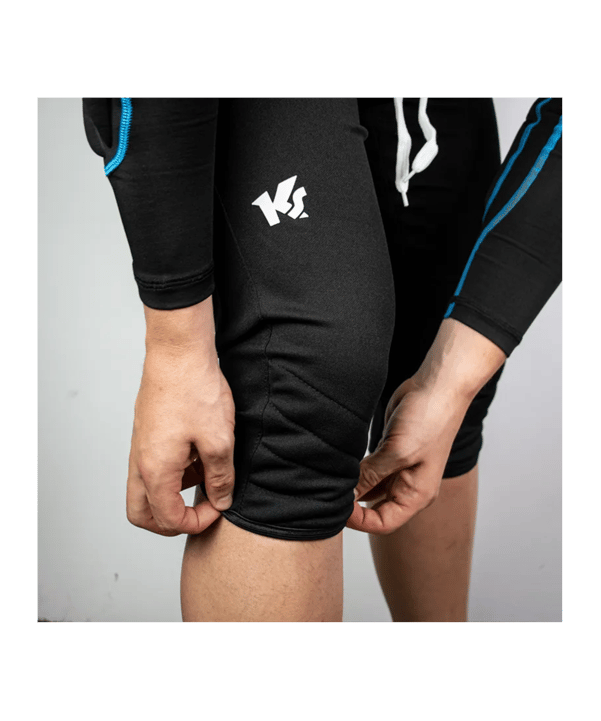 KEEPERsport Challenge 3/4 Torwarthose Schwarz F407 - schwarz
