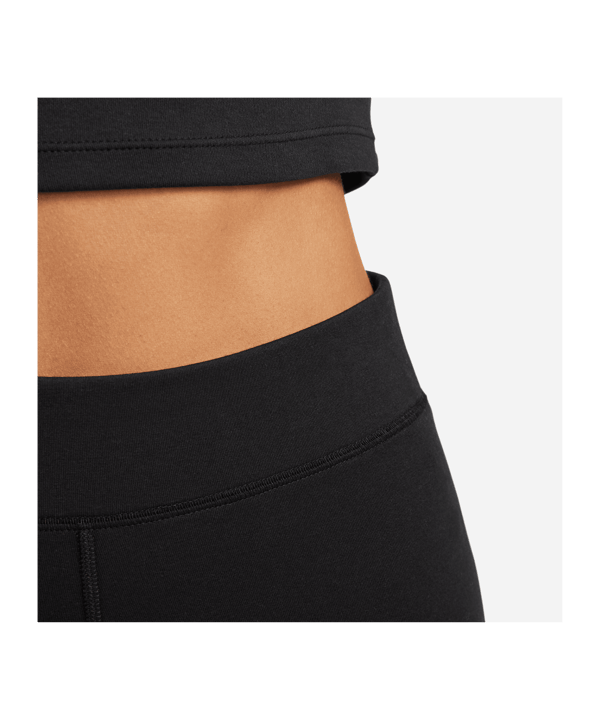Nike Classics 8in Biker Shorts Damen Weiss F010 - schwarz