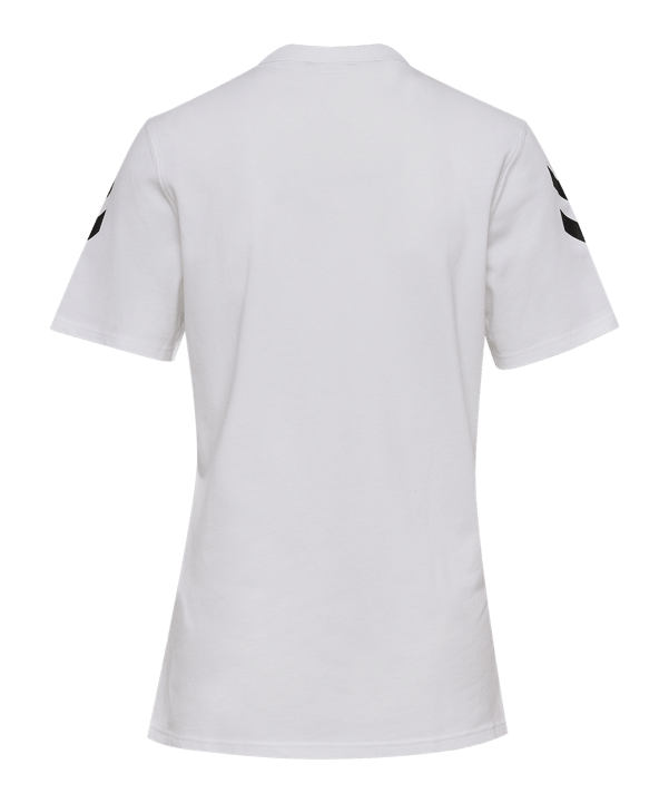 Hummel Go 2.0 Chevron Polo Damen Weiß F9001 - bianco