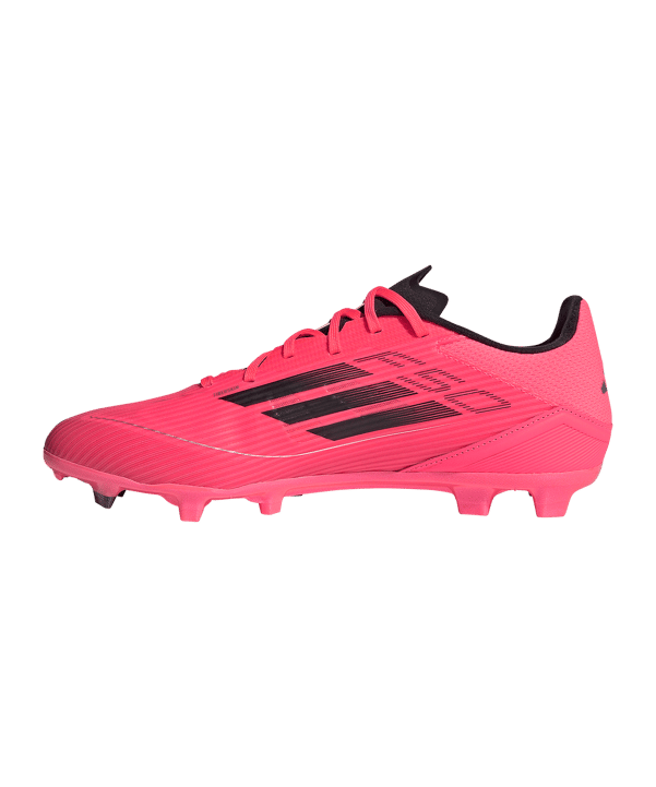adidas F50 League FG/MG Vivid Horizon Pink Schwarz - rosa