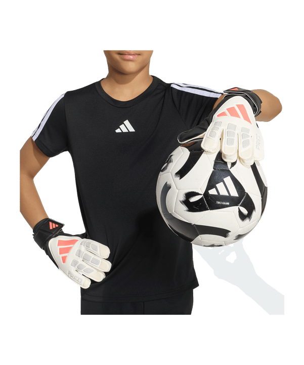 adidas Predator Training Torwarthandschuhe Chaos vs Control Kids Rosa - rosa