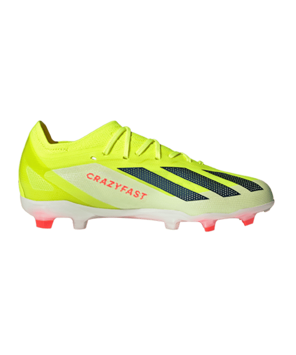 adidas X Crazyfast Elite FG Solar Energy Kids Gelb Schwarz Weiss - gelb