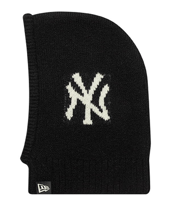 New Era MLB Slouch Balaclava New York Yankees Schal Schwarz - schwarz
