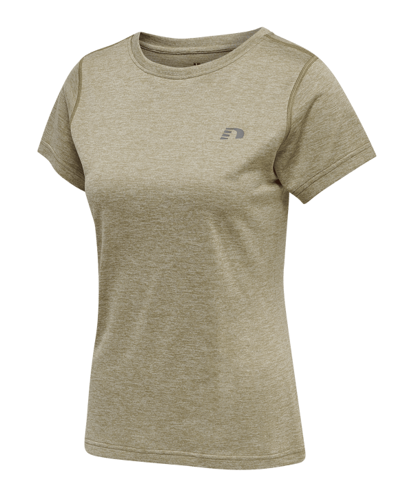 Newline Statement T-Shirt Running Damen F8220 - blau