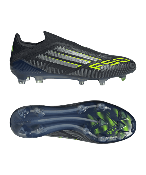 adidas F50 Elite LL FG Electric Stealth Schwarz - schwarz