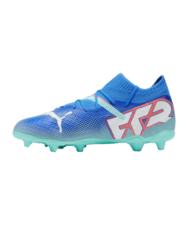 PUMA FUTURE 7 Pro FG/AG Formula Jr Kids Blau Weiss F01 - blau