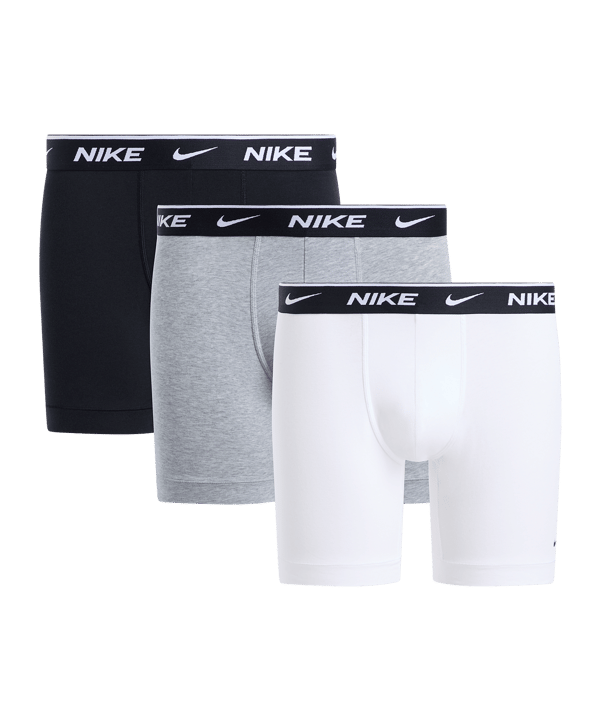 Nike Boxer Brief 3Pk Boxershorts Wit KXYO - wit