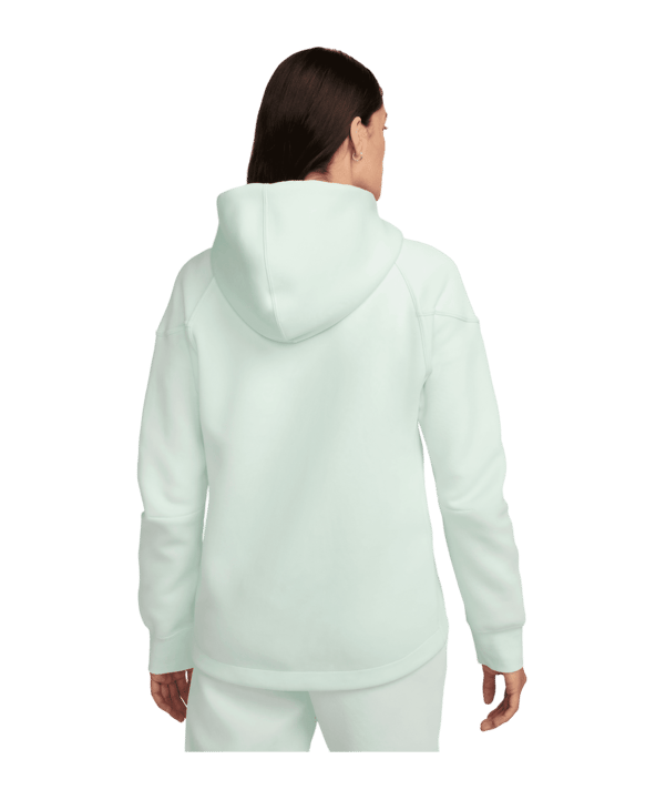 Nike Tech Fleece Windrunner Kapuzenjacke Damen Grün F394 - gruen
