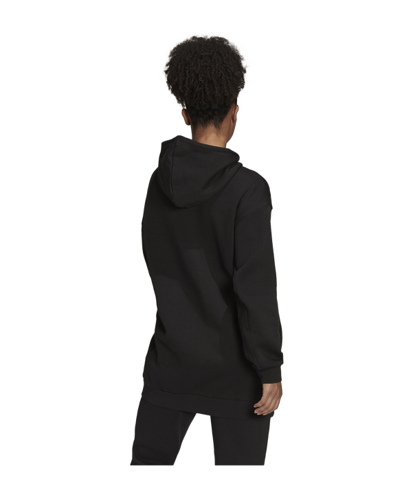adidas ALL SZN Fleece Long Hoody Schwarz - schwarz