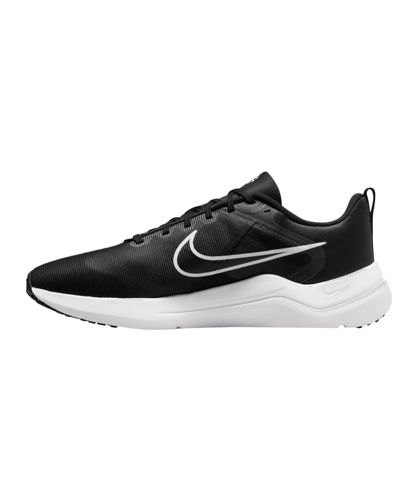 Nike Downshifter 12 Running Schwarz Weiss F001 - schwarz
