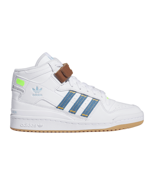 adidas Originals X Ksenia Schnaider Forum Mid Sneaker Damen Weiß - weiss