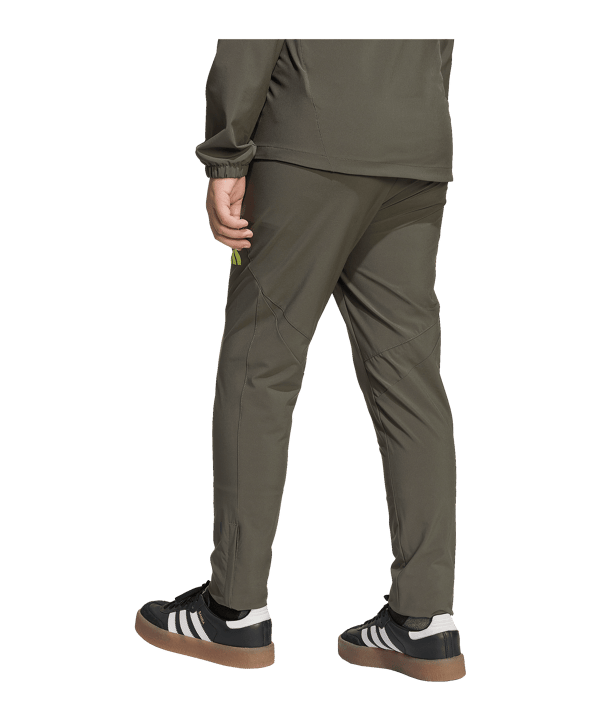 adidas Real Madrid Vis Tech Travel Jogginghose Kids Grau - grau