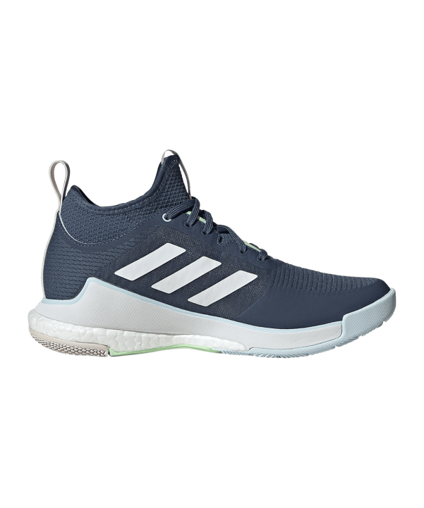adidas Crazyflight Mid Damen Blau Weiss - blau