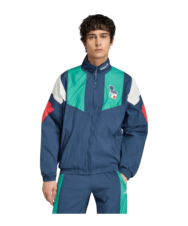 adidas Italien EQT Jacke Blau - blau