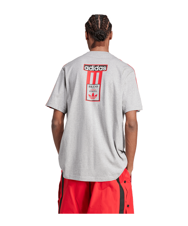 adidas Originals Adibreak T-Shirt Grau - grau
