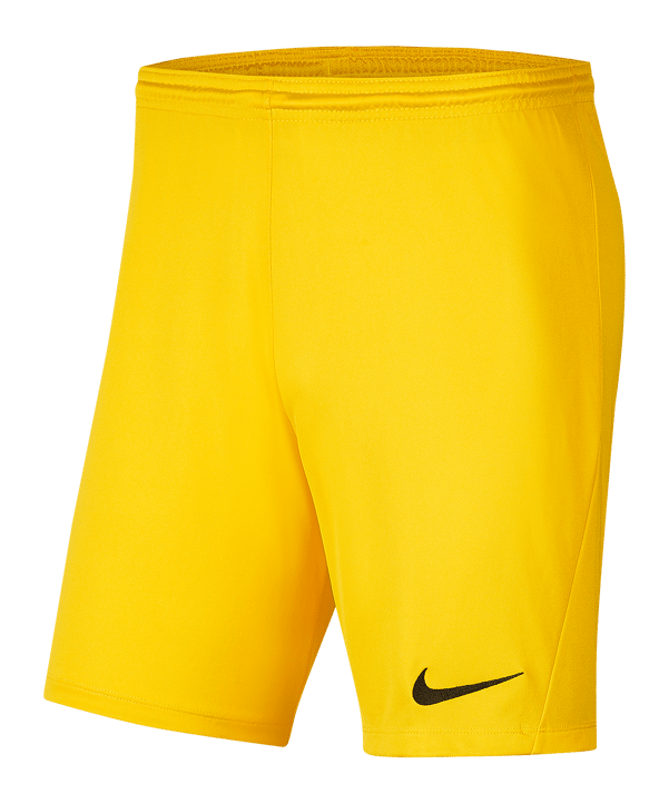 Nike Park III Pantaloncini Bambini Giallo C719 - giallo
