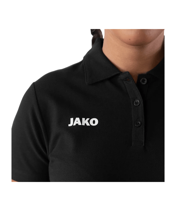 JAKO Base Polo Donna Nero C008 - nero