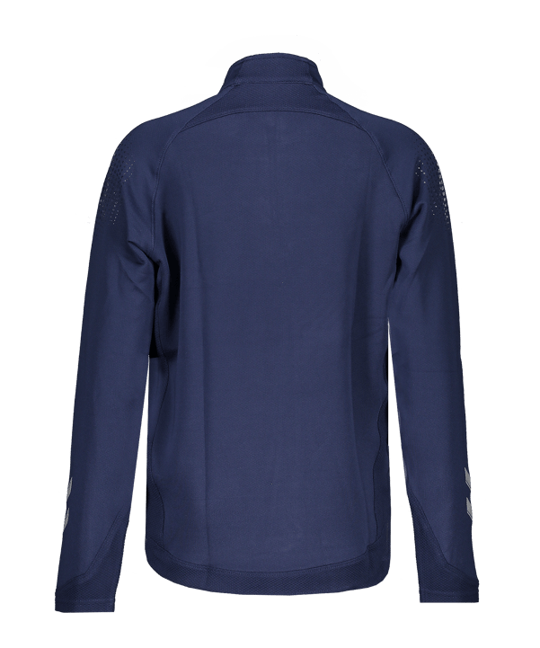 Hummel hmlLEAD HalfZip Sweatshirt Kids Blau F7026 - blau