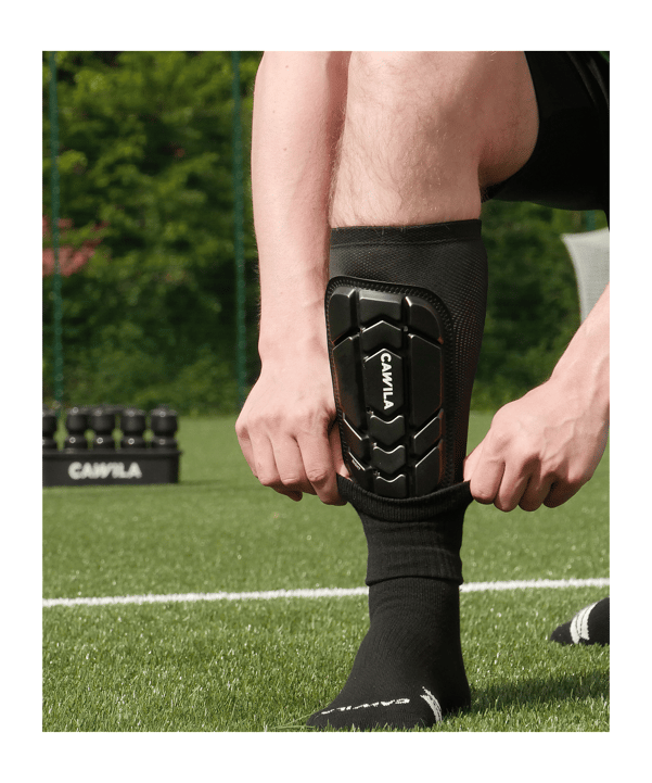 Cawila GEAR Schienbeinschoner PERFORMANCE Schwarz - schwarz