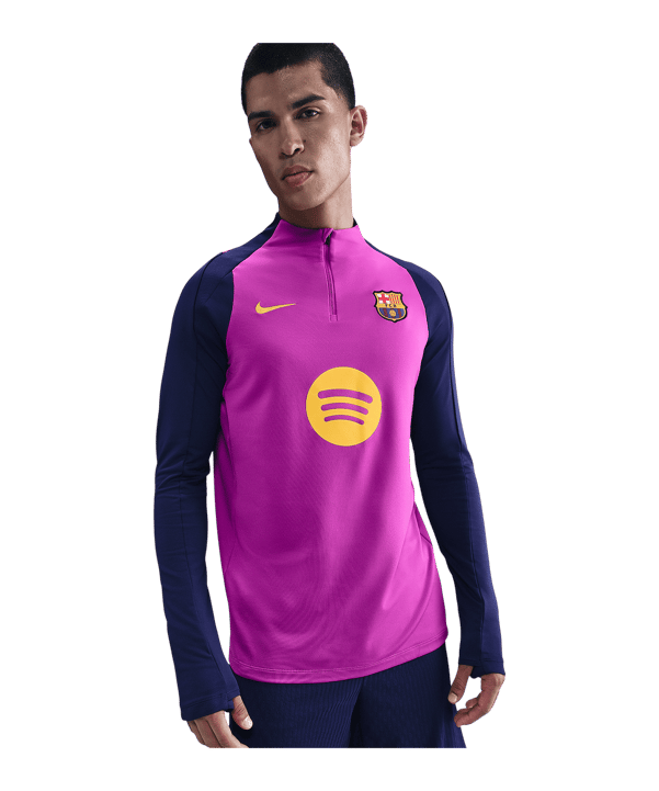 Nike FC Barcelona Drill Top Sweatshirt Lila F552