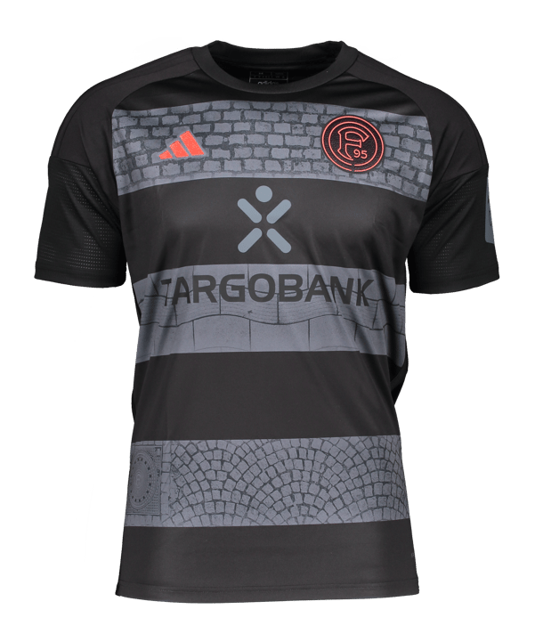 adidas Fortuna Düsseldorf Sondertrikot Altstadt 2023/2024 Schwarz - schwarz