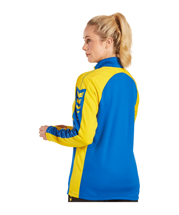 Erima Six Wings Trainingstop Blau Gelb - blau