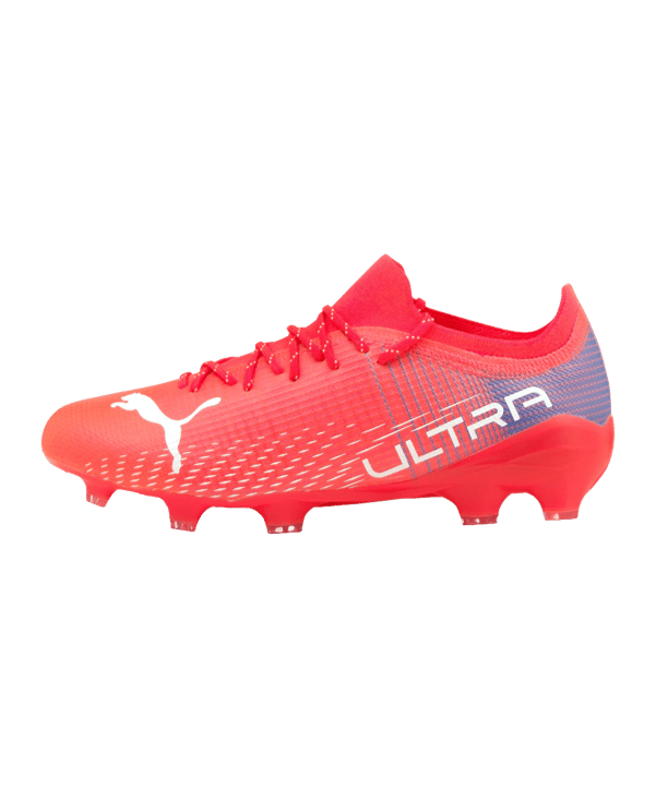 PUMA ULTRA 2.3 Faster Football FG/AG Rot Weiss F01 - rot