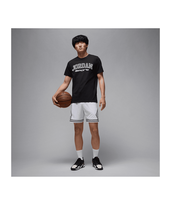 Jordan Sport Mesh Diamond Short Weiß F100 - weiss
