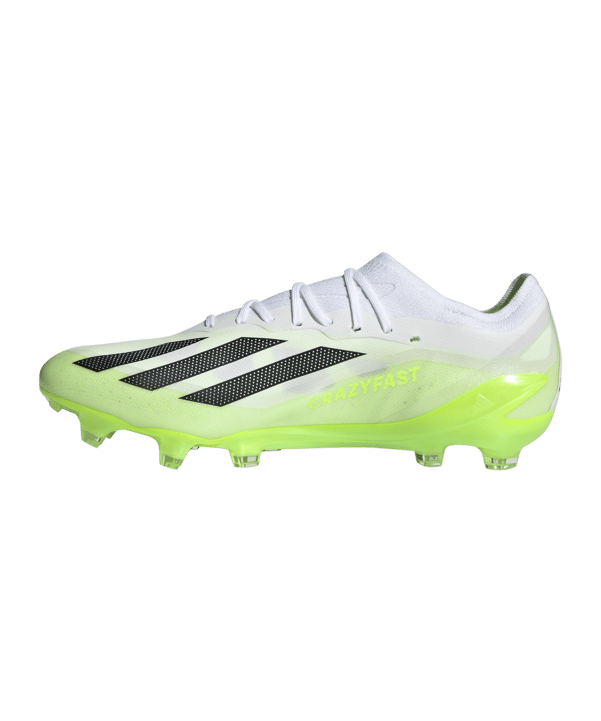 adidas X Crazyfast.1 FG Crazyrush Weiss Schwarz Gelb - weiss