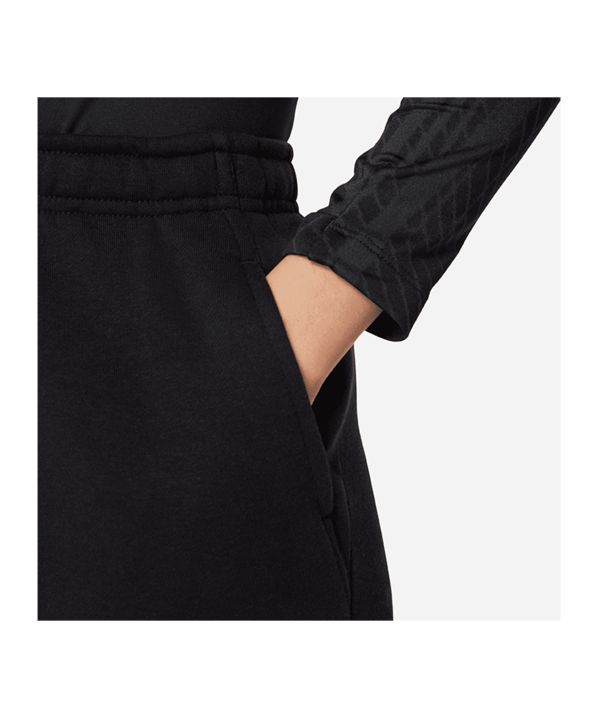 Nike Park 20 Fleece Short Kids Schwarz Weiss F010 - schwarz