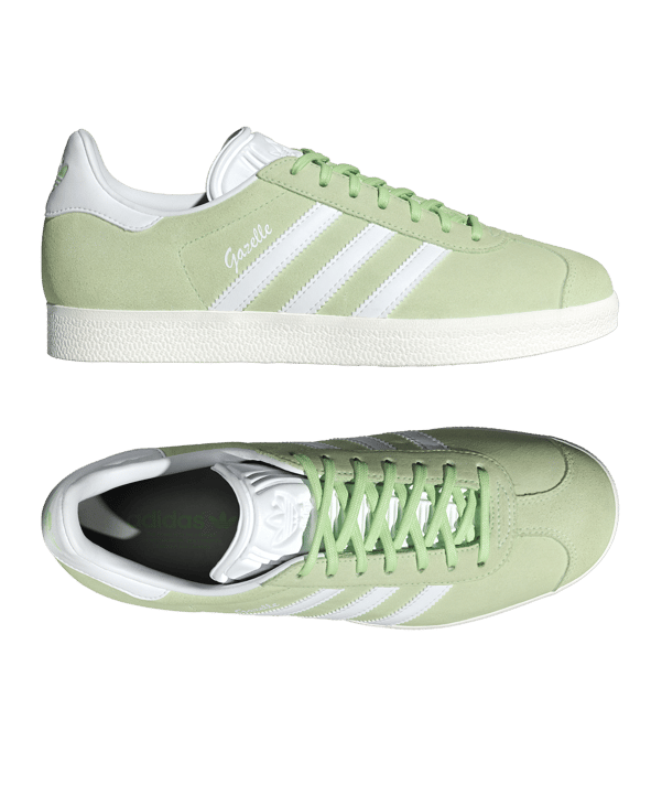 adidas Originals Gazelle Damen Grün Weiss - gruen