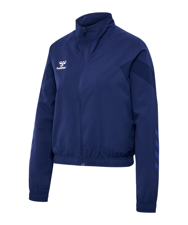 Hummel TRAVEL Trainingsjacke Damen Blau F7026 - blau