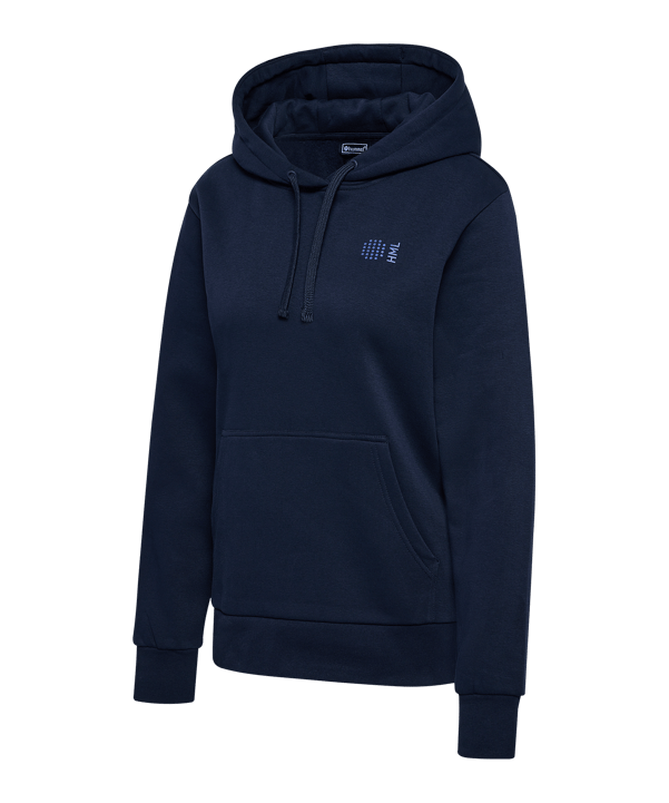 Hummel Court Cotton Hoody Damen Blau F7026 - blau