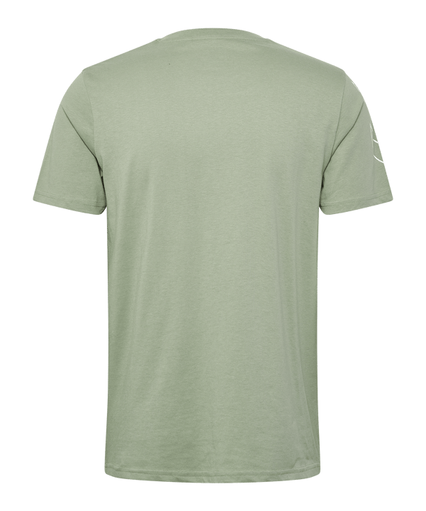 Hummel Te Effort Cotton T-Shirt Grün F6092 - gruen
