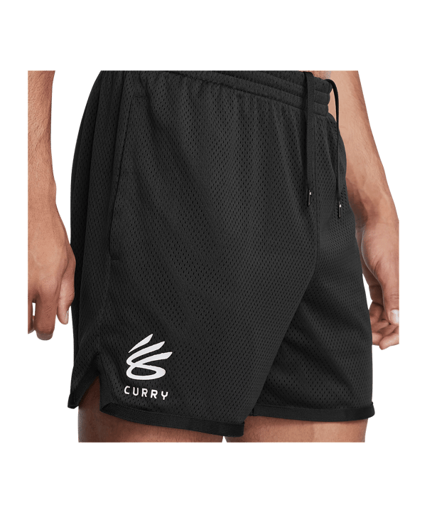 Under Armour Curry Splash Short Schwarz F001 - schwarz