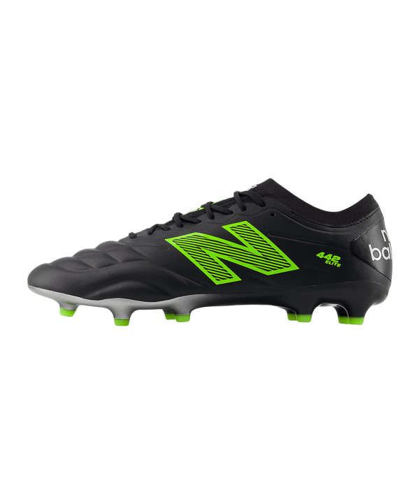 New Balance 442 Elite v2 FG Lime Light Schwarz - schwarz