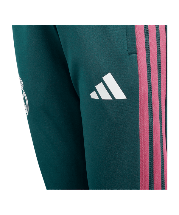 adidas Real Madrid Tiro26 Competition Pantaloni da allenamento Bambini Verde - verde