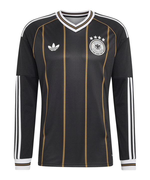adidas Deutschland Trikot Langarm 3rd 2026 Schwarz - schwarz