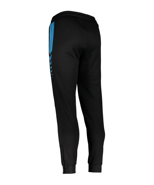 Erima SIX WINGS Trainingshose Schwarz Blau - schwarz