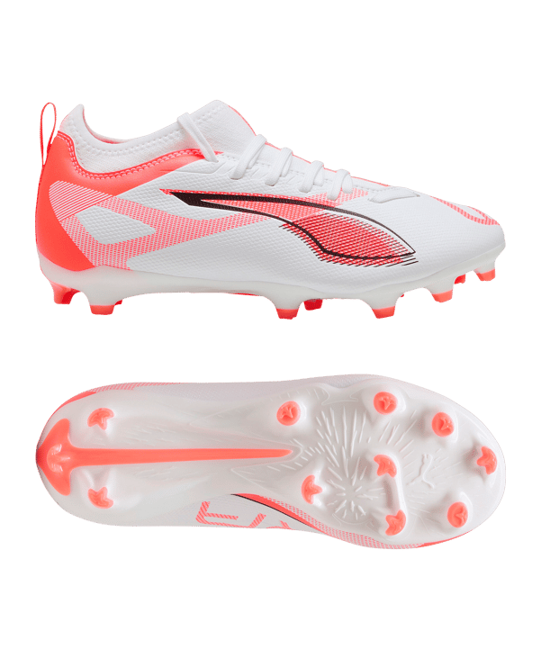 PUMA ULTRA 5 Match FG/AG Unlimited Kids Weiss F01 - weiss