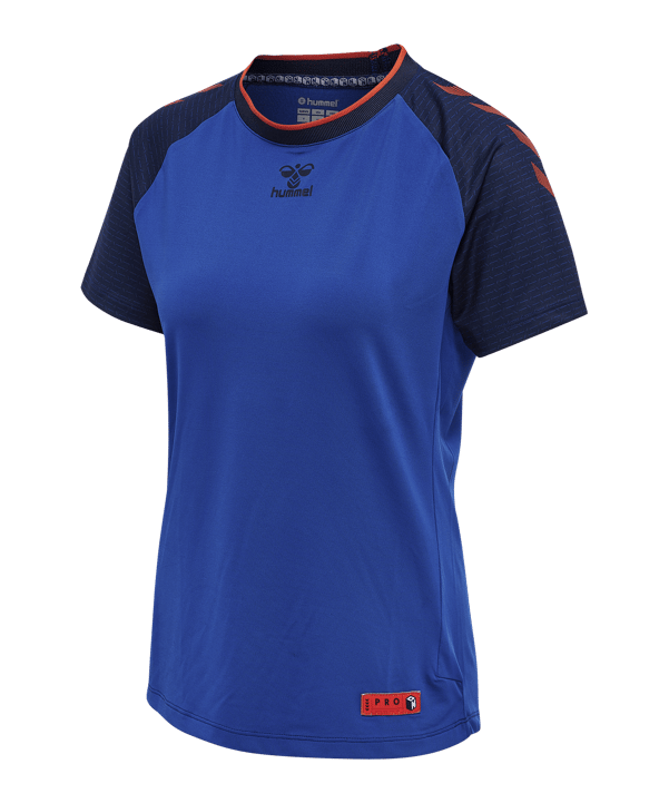 Hummel Pro Grid Game Trikot Damen Blau F7127 - blau