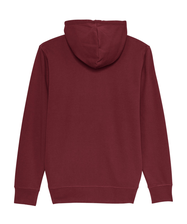 Merch Connector Zip-Hoodie Burgundy FC244 - rot