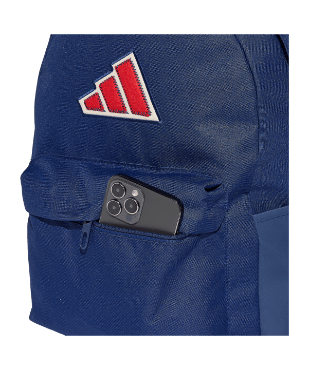 adidas Essentials Logo Zaino Blu - blu