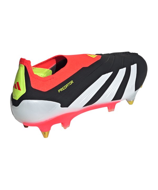 adidas Predator Elite LL SG Solar Energy Schwarz Weiss Rot