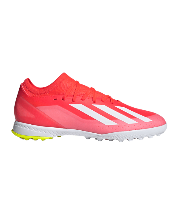 adidas X Crazyfast League TF Energy Citrus Rot Weiss Gelb - rot