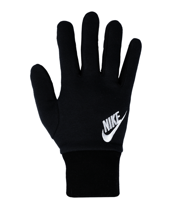 Nike Club Fleece 2.0 Spielerhandschuh Schwarz F091 - schwarz